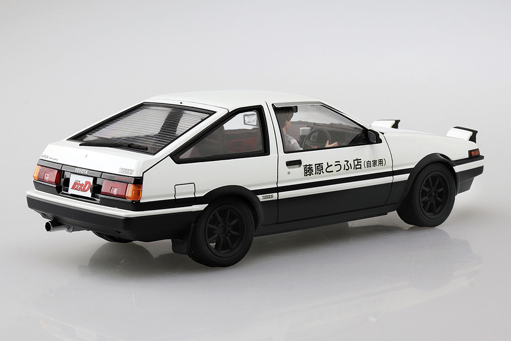 Initial D - Fujiwara Takumi Ae86 Trueno 1/4 Scale Model Kit With